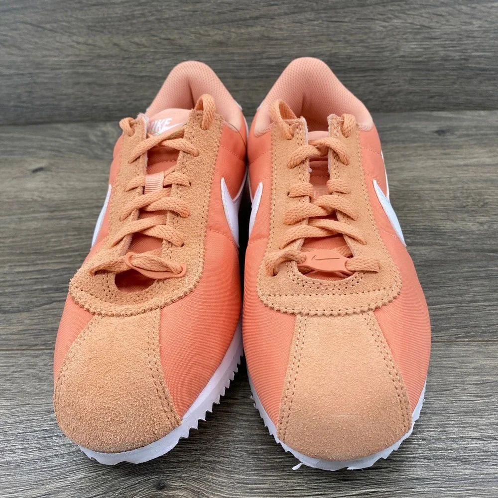 Nike Cortez Kids Sneakers Light White Peach‎ IF1615-800 Youth 6Y